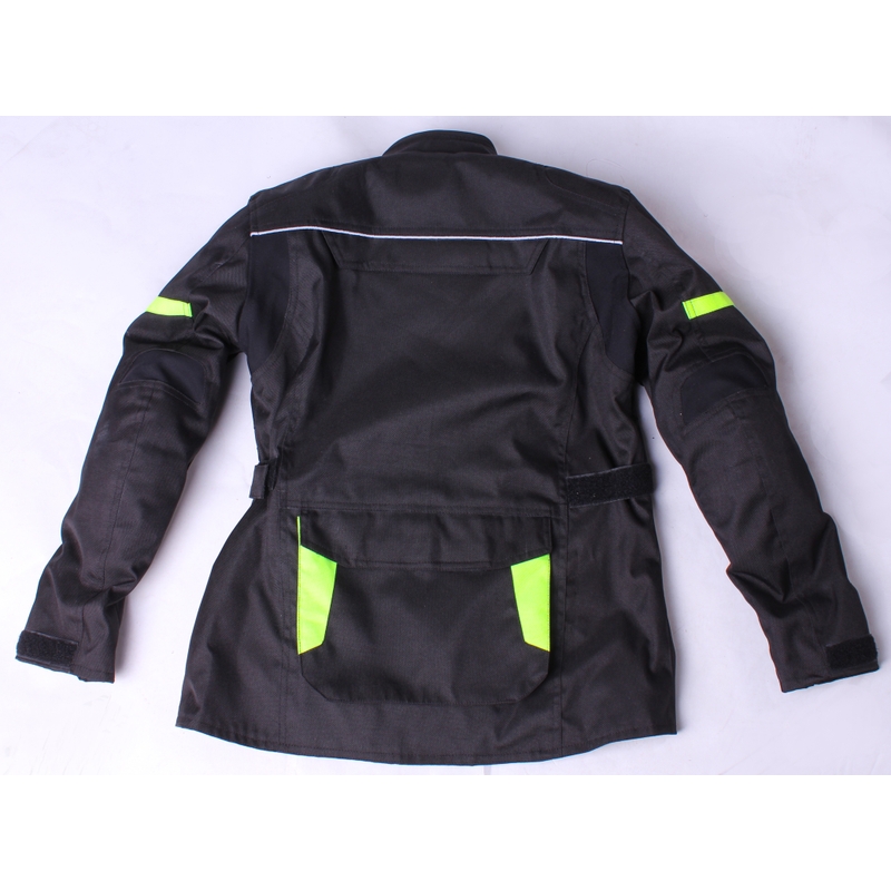 Dziecięca kurtka motocyklowa Street Racer Kid czarno-fluo żółta wyprzedaż