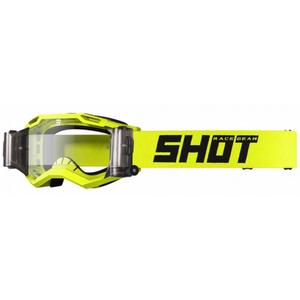 Gogle motocrossowe Shot Assault 2.0 Solid Roll-Off fluo yellow