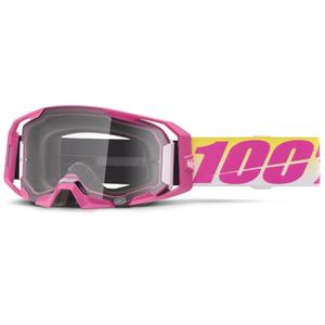 Gogle motocrossowe 100% ARmatic Sellars z przezroczystą plexi