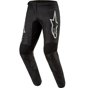 Spodnie motocrossowe Alpinestars Fluid Graphite czarno-srebrne