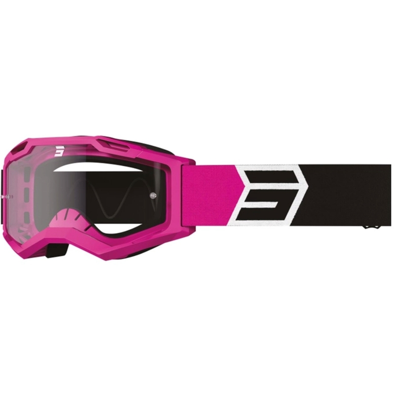 Gogle motocrossowe Shot Assault 2.0 Solar czarne i różowe