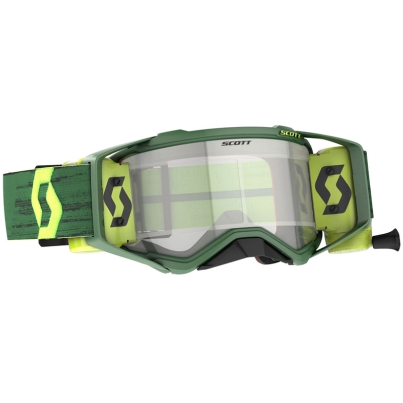 Gogle motocrossowe SCOTT Prospect WFS 22 zielono-żółte