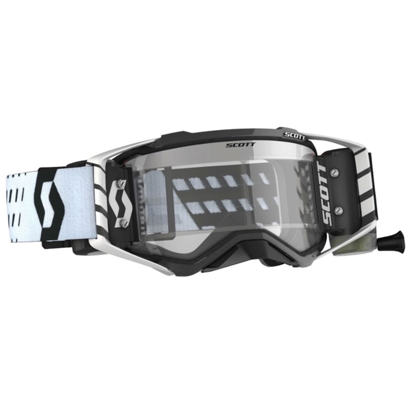 Gogle motocrossowe SCOTT Prospect WFS 22 czarno-białe