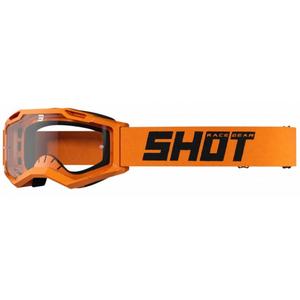 Gogle motocrossowe Shot Assault 2.0 Solid pomarańczowe