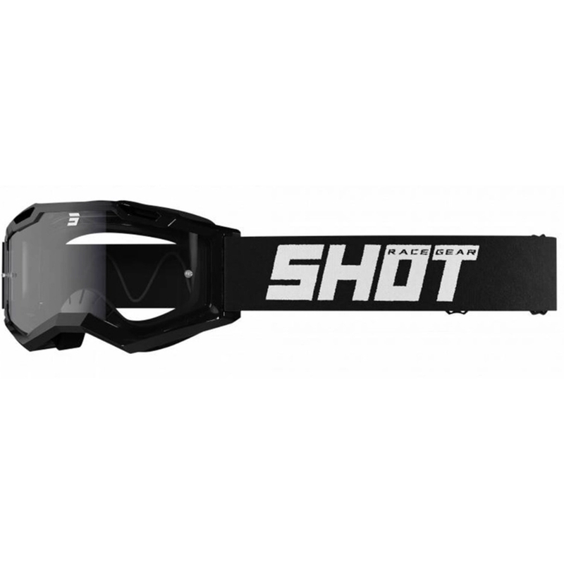 Gogle motocrossowe Shot Assault 2.0 Solid Enduro czarne