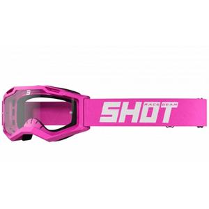 Gogle motocrossowe Shot Assault 2.0 Solid fluo pink.