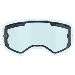 Pleksiglas do gogli Alpinestars Supertech z podwójną przeciwmgielnością w kolorze niebieskim