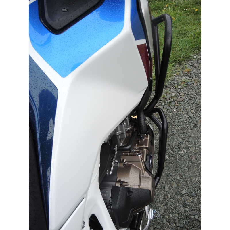 Engine guards RDMOTO black upper + lower for HONDA CRF 1100 L Africa Twin 2020-2023