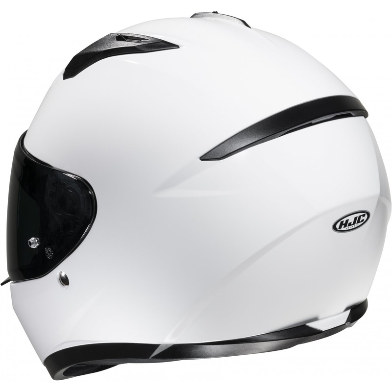 Kask motocyklowy integralny HJC C10 Solid biały - II gatunek - II. jakość