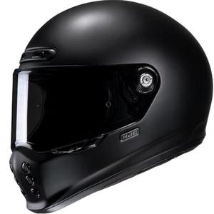 Kask motocyklowy integralny HJC V10 Solid semi flat czarny 2 - II gatunek - II. jakość