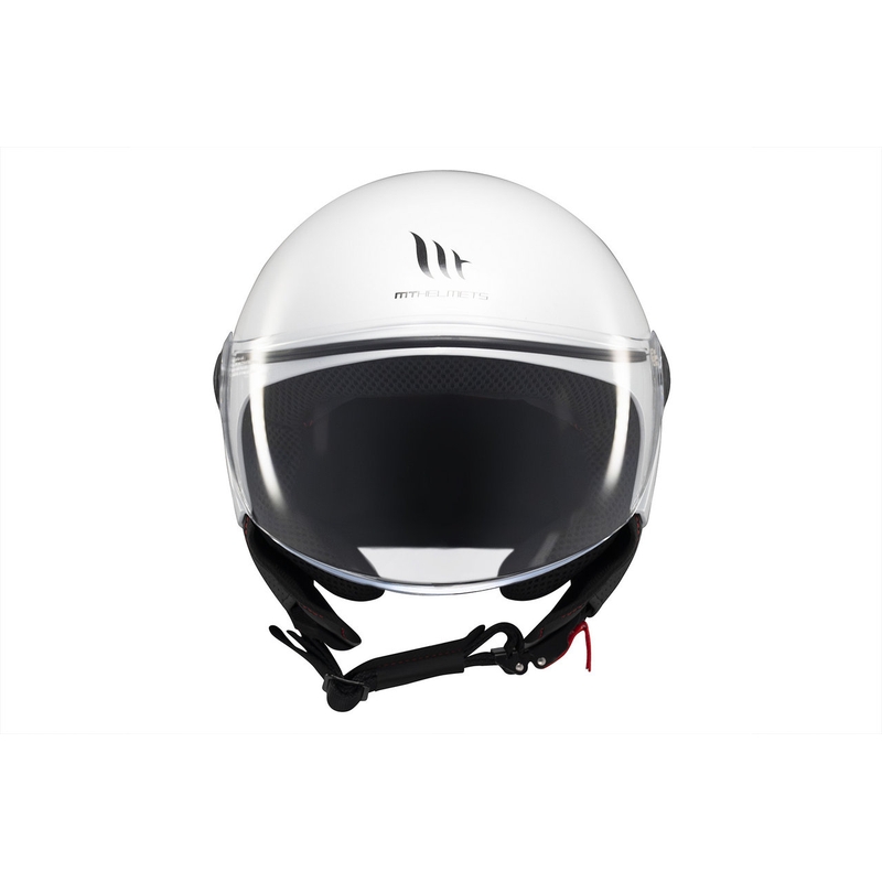 Kask motocyklowy otwarty MT Street S błyszczący biały - II. jakość