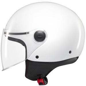 Kask motocyklowy otwarty MT Street S błyszczący biały - II. jakość