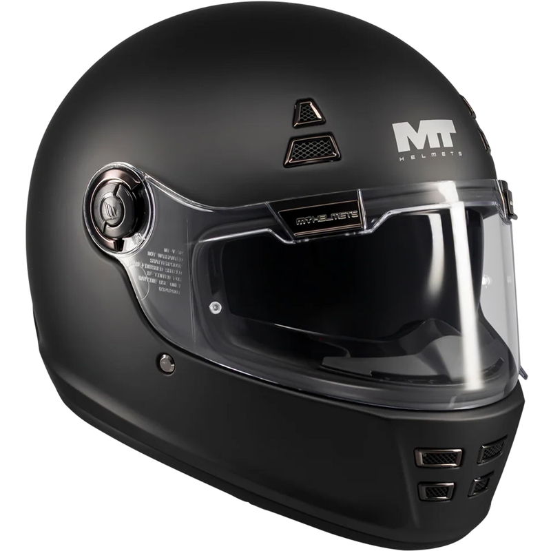 Kask motocyklowy integralny MT Jarama SV Pure A1 matowy czarny - II. jakość
