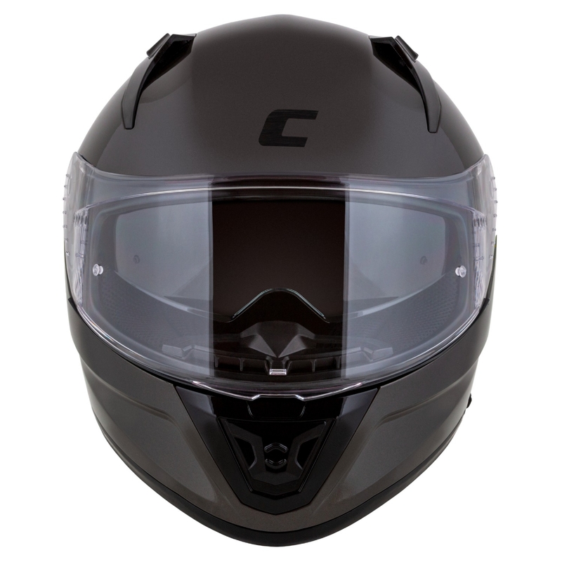 Kask motocyklowy Cassida Aero Super Mono Full Face Glossy Black Chrome-Black - II. jakość