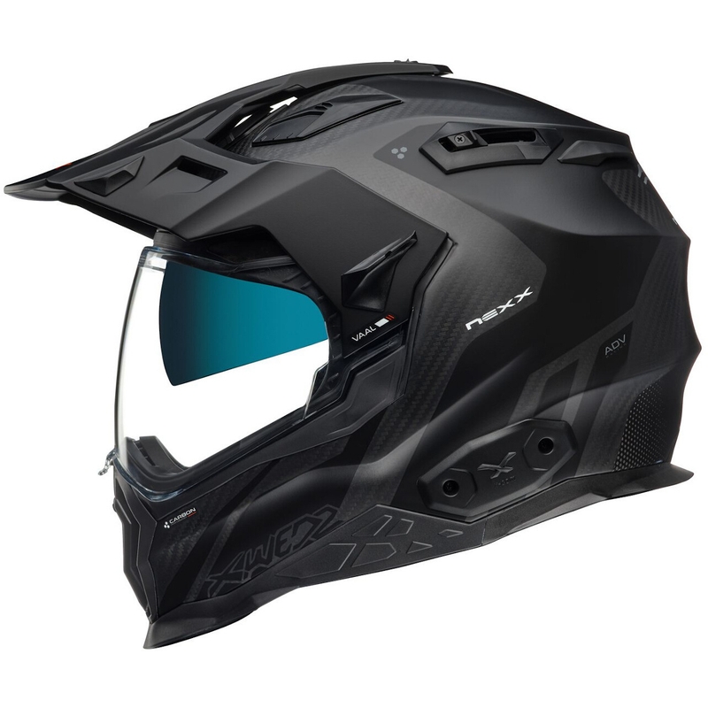 Kask Enduro NEXX X.Wed 2 Vaal Carbon Black wyprzedaż - II. jakość
