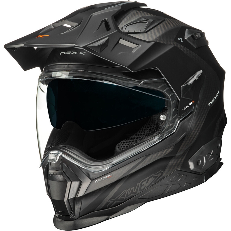 Kask Enduro NEXX X.Wed 2 Vaal Carbon Black wyprzedaż - II. jakość
