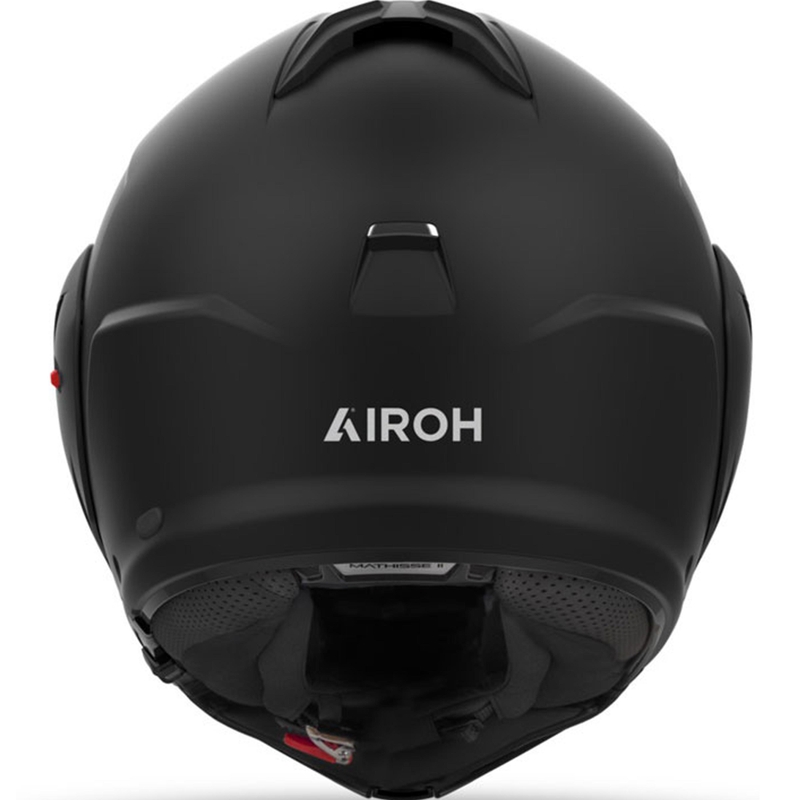 Kask motocyklowy Airoh Mathisse 2 Color z klapką, matowo czarny - II. jakość