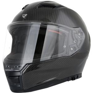 Kask motocyklowy integralny Street Racer Titan Carbon czarny 2 - II gatunek - II. jakość