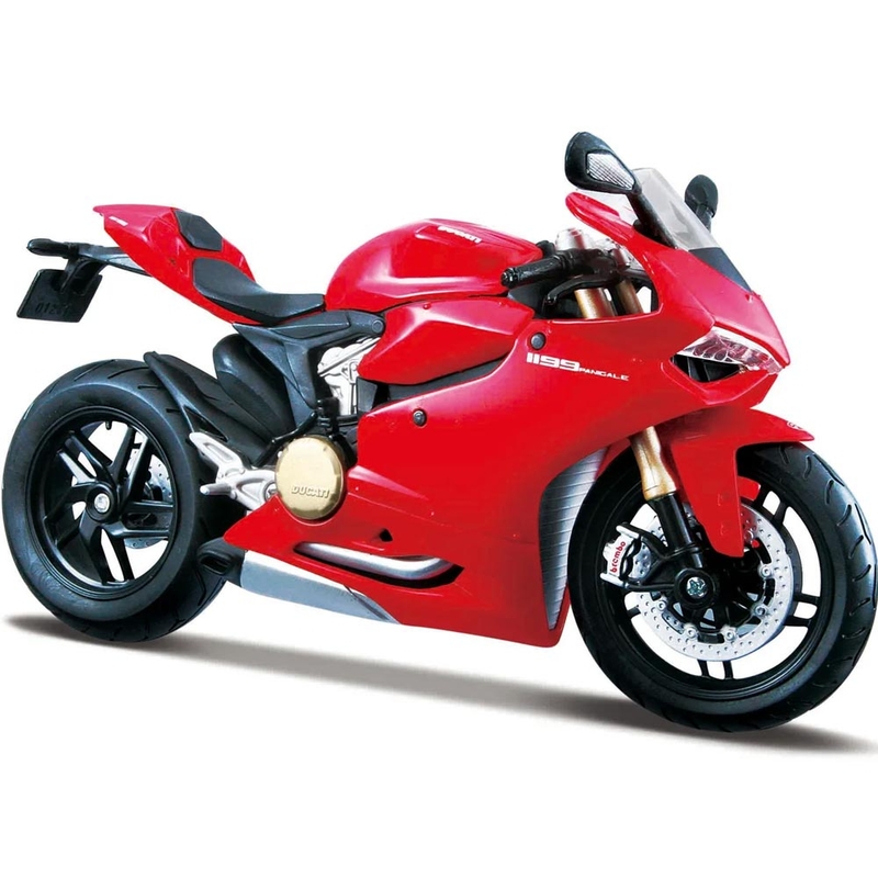 Motocykl Maisto Ducati 1199 Panigale model 1:12 czerwony
