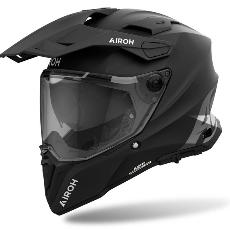 Kask enduro Airoh Commander 2 Color matt black - II gatunek - II. jakość