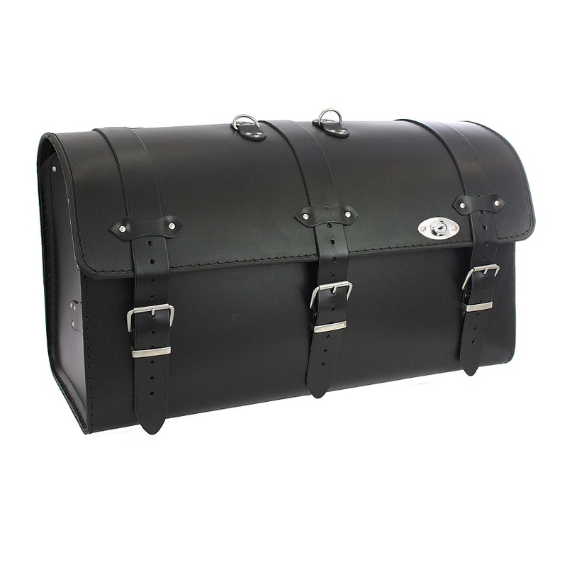 Chopper RSA-8A skórzana walizka motocyklowa z zamkiem wyprzedaż