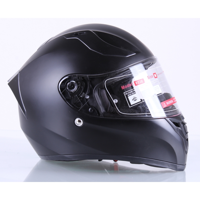 Integralny kask motocyklowy RSA Clasico czarny wyprzedaż