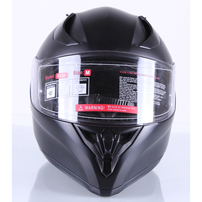 Integralny kask motocyklowy RSA Clasico czarny wyprzedaż