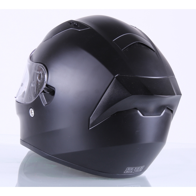 Integralny kask motocyklowy RSA Clasico czarny wyprzedaż