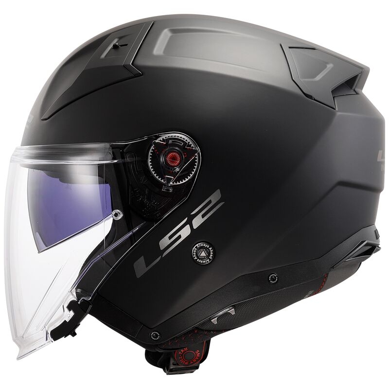 Otevřená helma na motorku LS2 OF603 Infinity II Solid černá matná - II. jakość