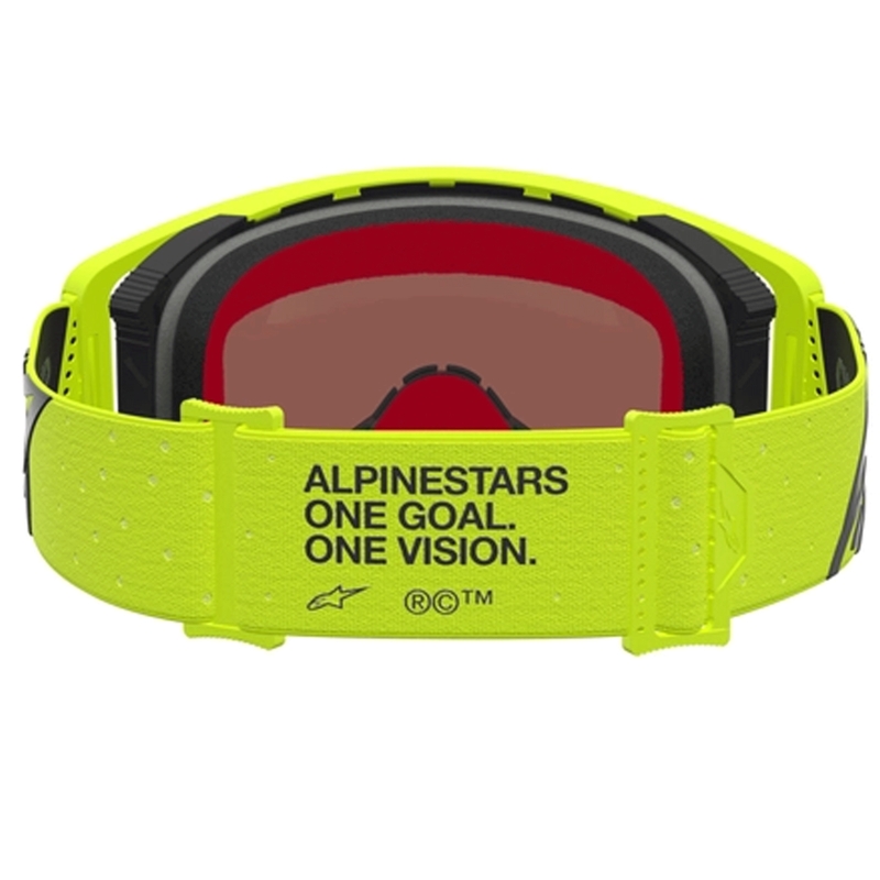 Gogle motocrossowe Alpinestars Supertech Vesta fluo-żółto-czarne