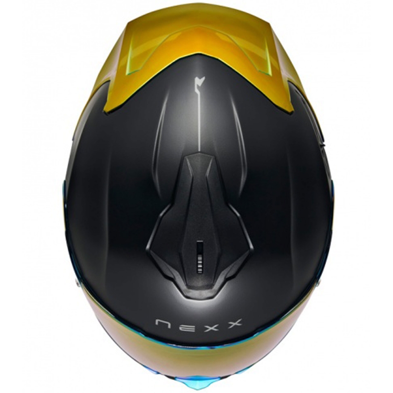 Kask motocyklowy integralny NEXX Y.100R Subsonic matowy czarno-czerwony - II. jakość wyprzedaż