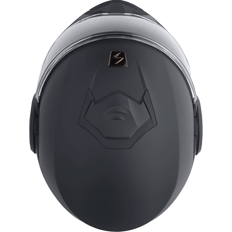 Kask motocyklowy składany Scorpion EXO-TECH EVO Solidny matowy antracyt - II. jakość