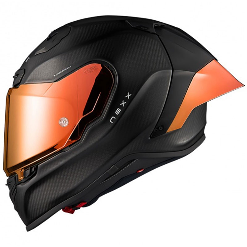 Nexx X.R3R Zero PRO 2 Carbon MT Kask motocyklowy integralny matowy czerwony wyprzedaż - II. jakość