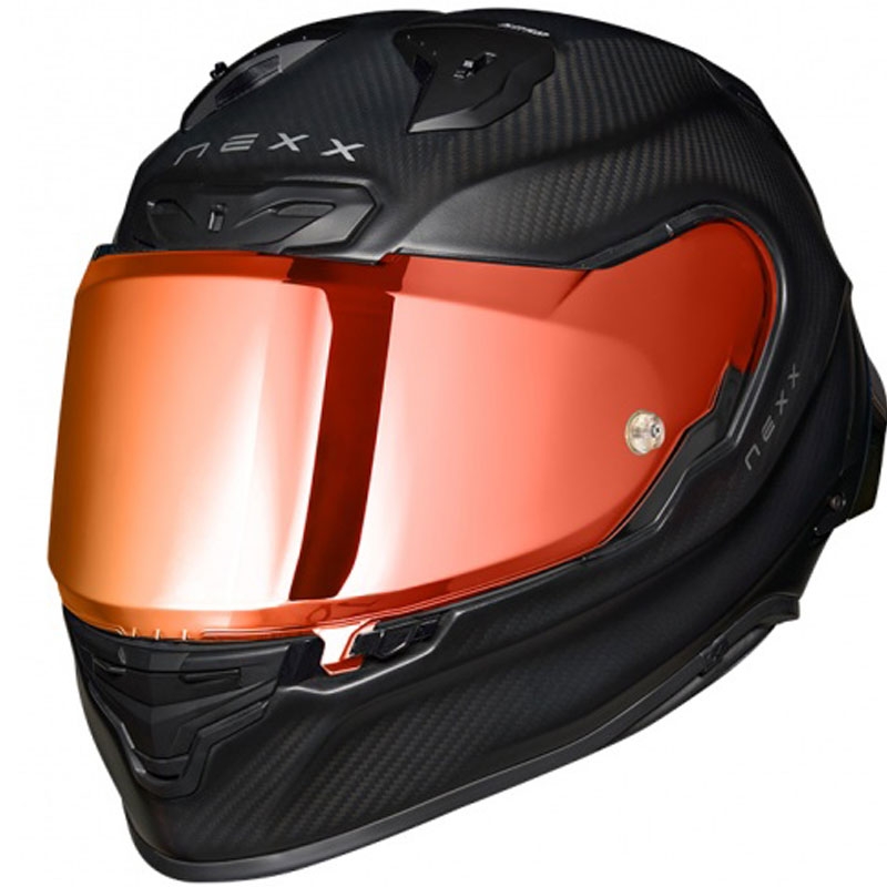 Nexx X.R3R Zero PRO 2 Carbon MT Kask motocyklowy integralny matowy czerwony wyprzedaż - II. jakość
