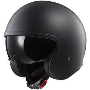 Kask motocyklowy otwarty LS2 OF599 Spitfire II Solid matowy czarny 2 - II. jakość