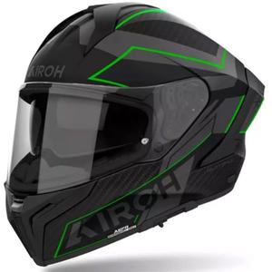 Kask motocyklowy integralny Airoh MATRYX Sentinel matowy zielony