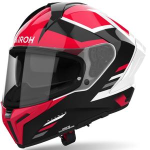 Zintegrowany kask motocyklowy Airoh MATRYX Thron czerwony
