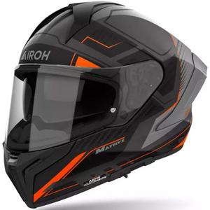 Kask motocyklowy integralny Airoh MATRYX Rocket matowy pomarańczowy