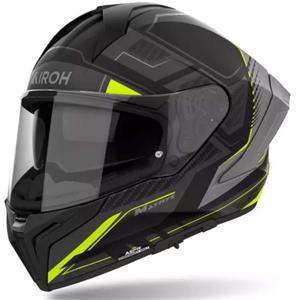 Kask motocyklowy integralny Airoh MATRYX Rocket matowożółty