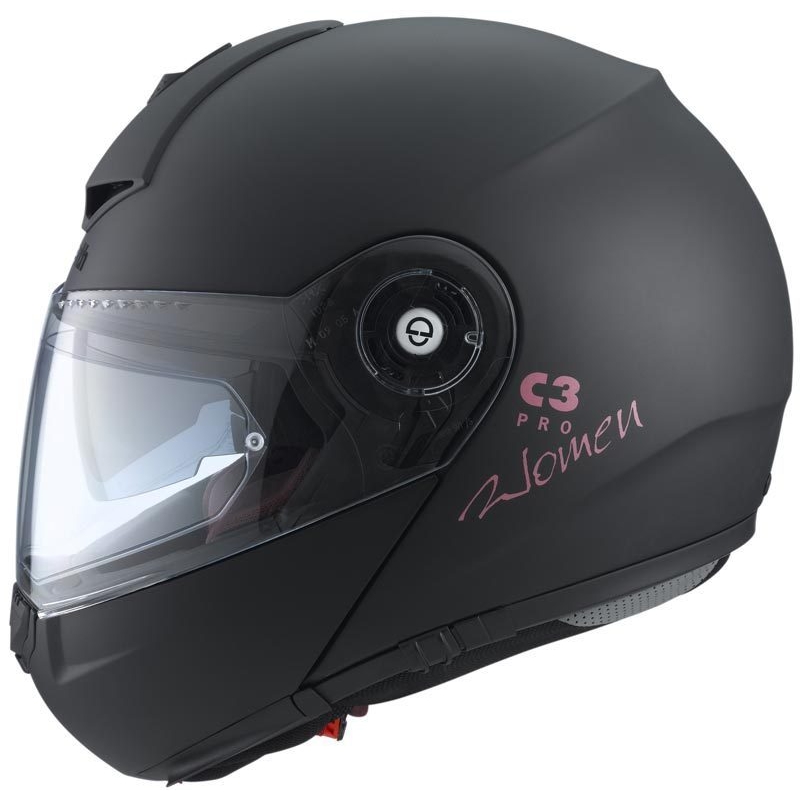 Damski szczękowy kask motocyklowy Schuberth C3 Pro czarny matowy wyprzedaż
