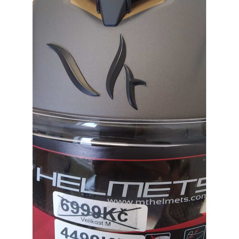Integralny kask motocyklowy MT Rapide Revival czarny matowy - II. jakość