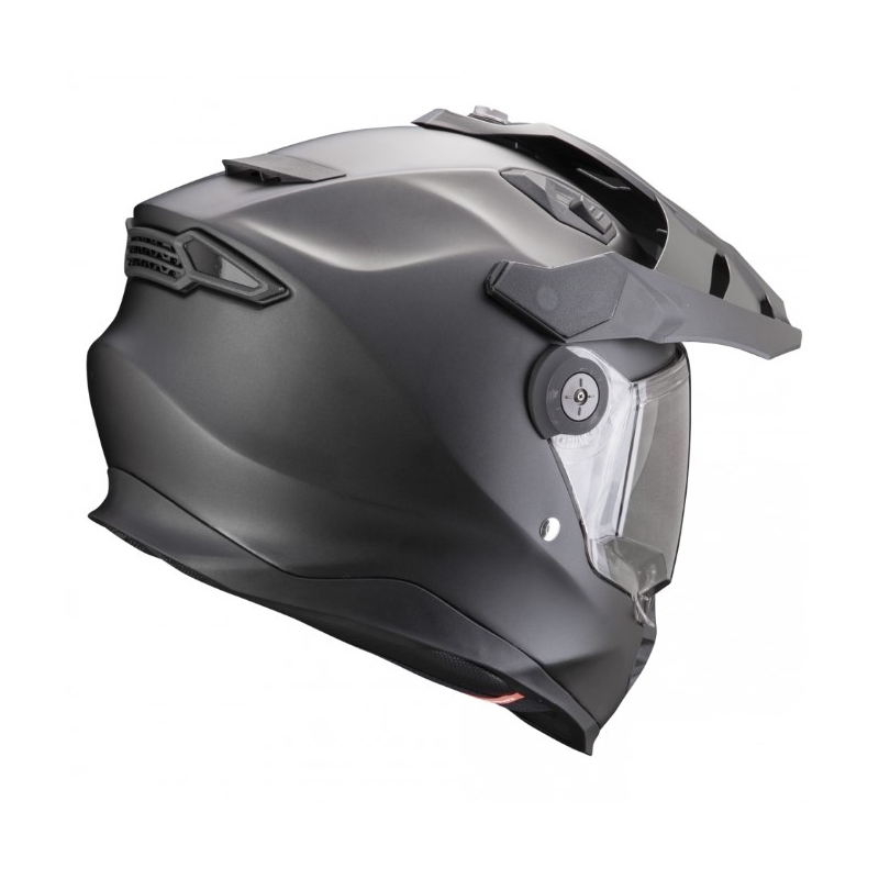 Kask motocyklowy SCORPION ADF-9000 AIR Solid czarny perłowy matowy - II. jakość