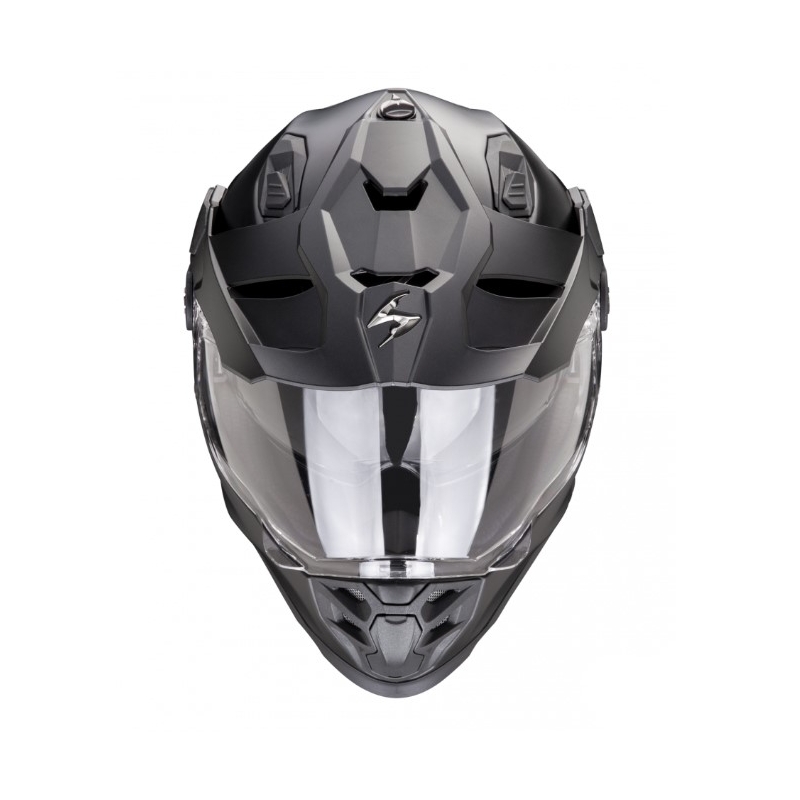 Kask motocyklowy SCORPION ADF-9000 AIR Solid czarny perłowy matowy - II. jakość