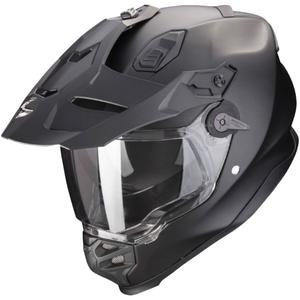 Kask motocyklowy SCORPION ADF-9000 AIR Solid czarny perłowy matowy - II. jakość