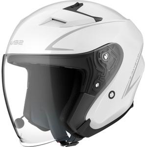 Kask motocyklowy otwarty SENA Outstar S błyszczący biały - II. jakość