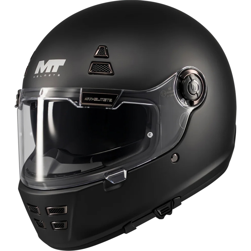 Kask motocyklowy integralny MT Jarama SV Pure A1 matowy czarny 2 - II gatunek - II. jakość