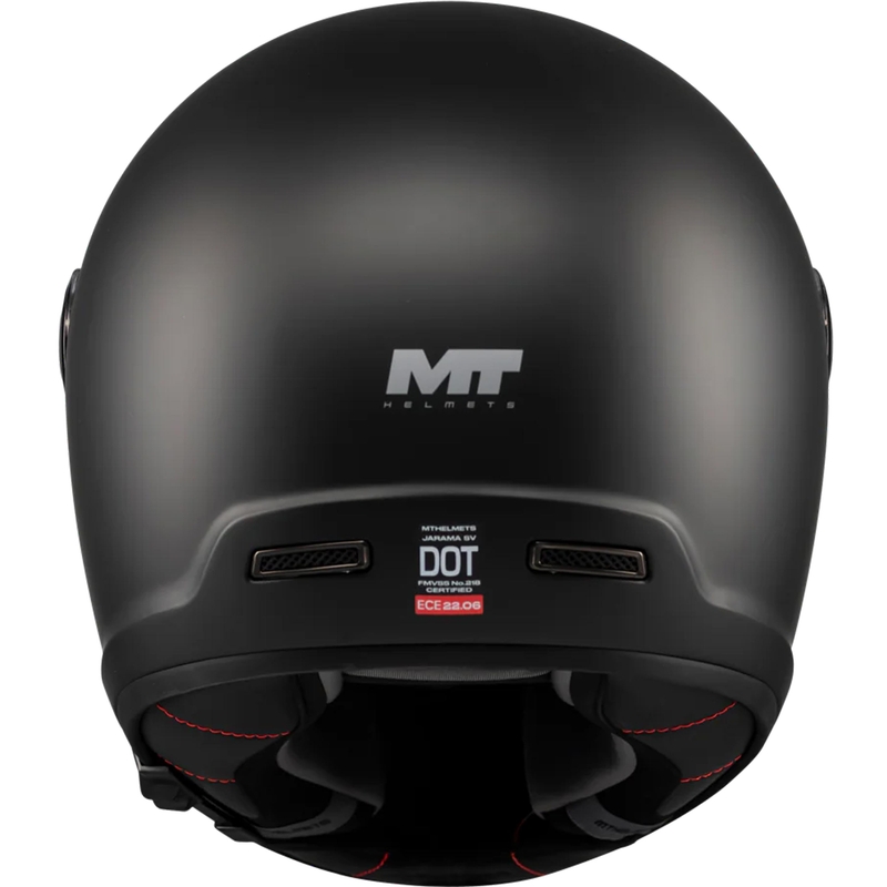 Kask motocyklowy integralny MT Jarama SV Pure A1 matowy czarny 2 - II gatunek - II. jakość