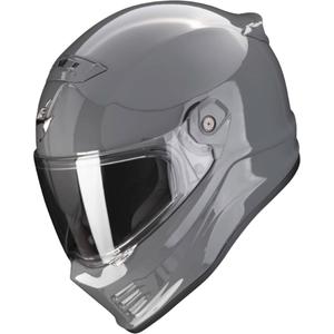 Kask motocyklowy integralny SCORPION COVERT FX cementowo-szary - II. jakość