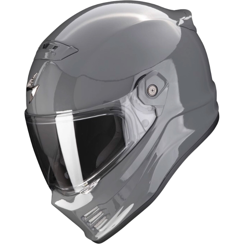 Kask motocyklowy integralny SCORPION COVERT FX cementowo-szary - II. jakość