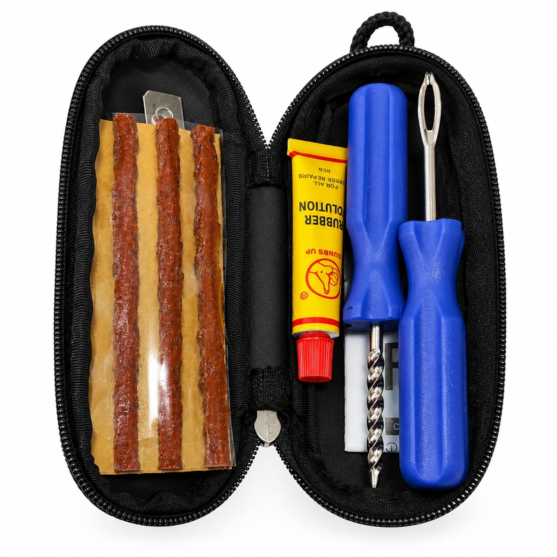 Mini zestaw naprawczy MotoZem czarny